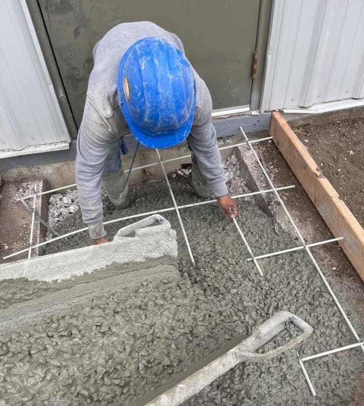 Slab Foundation Building construction visual representation