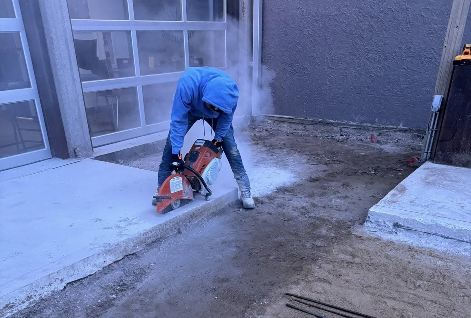 Concrete Cutting construction visual representation